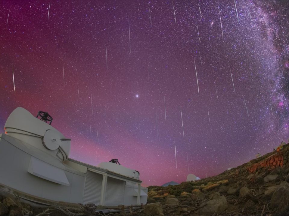 Telescopios TTT en el Observatorio del Teide